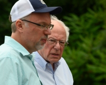 Bernie and his son, Levi